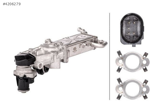 Egr Soğutucu Passat-Golf6-A3-A4-A5 05- 05- Bkp-Cbaa-Cbab-Caga-Cah