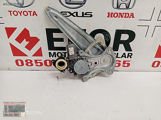 TOYOTA COROLLA SAĞ ARKA CAM MOTORU ÇIKMA ORİJİNAL PARÇA2013-2018
