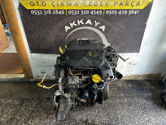 Orijinal RENAULT MEGANE 1 Çıkma 1.9 DTI KOMPLE MOTOR