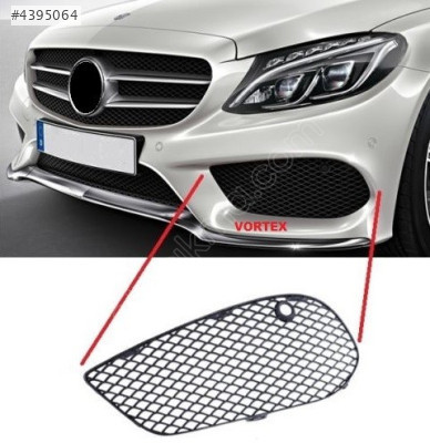 ÖN TAMPON IZGARASI DIŞ SAĞ (AMG) W205 2014-