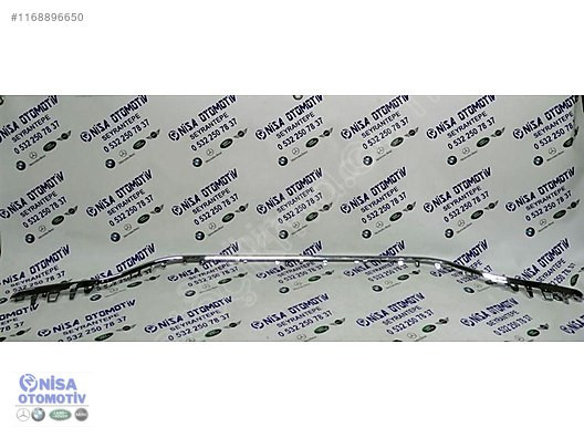 MERCEDESS C SERİSİ W205 AMG ARKA TAMPON DİFÜZÖR ÇITA NİKELAJI
