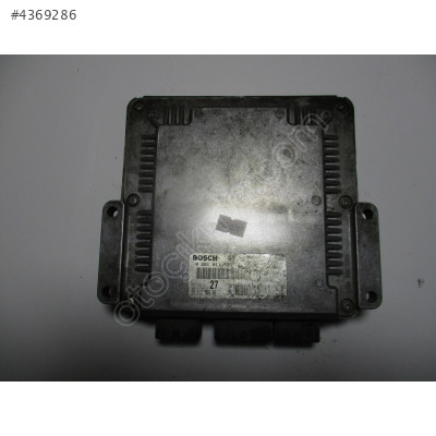 Peugeot 206 2.0 HDI Motor Beyni EDC15C2 27 0281011525 9651256880