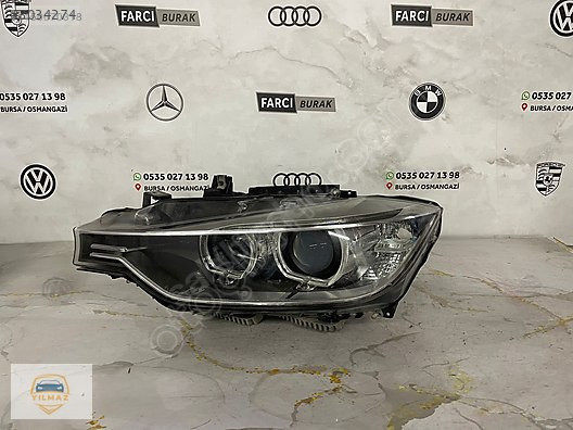BMW F30 XENON DOLU SÖKME SOL FAR ORJİNAL