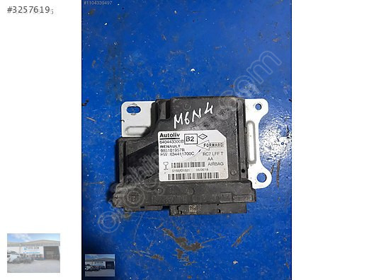OTO CEMDEN ÇIKMA RENAULT MEGANE 4 AİRBAG BEYNİ