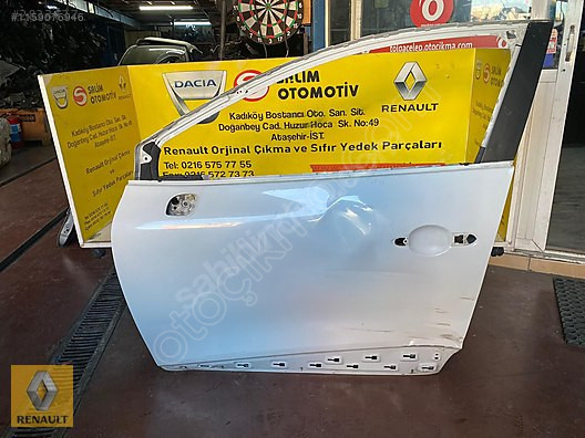 RENAULT CLIO 4 ÇIKMA ORJİNAL SOL ÖN KAPI VE DİĞER PARÇALARI