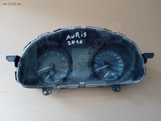 toyota auris 2016 1.6 otomatik gösterge/km saati (son fiyat)