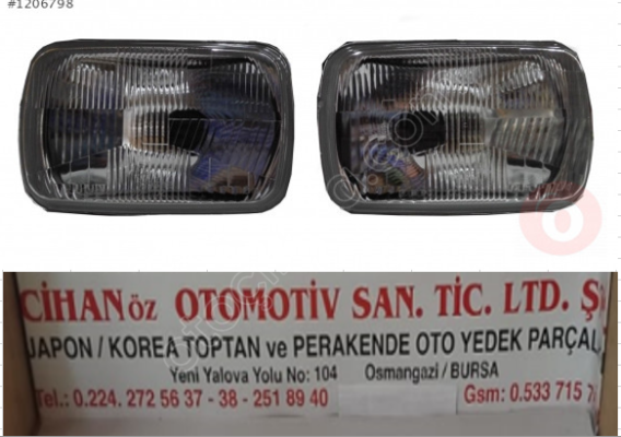 Mitsubishi L200 Kare Far -1990 1997-