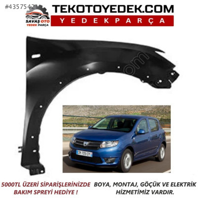 SANDERO STEPWAY ÖN ÇAMURLUK SAĞ SOL 2013 VE ÜZERİ  - KAMPANYA