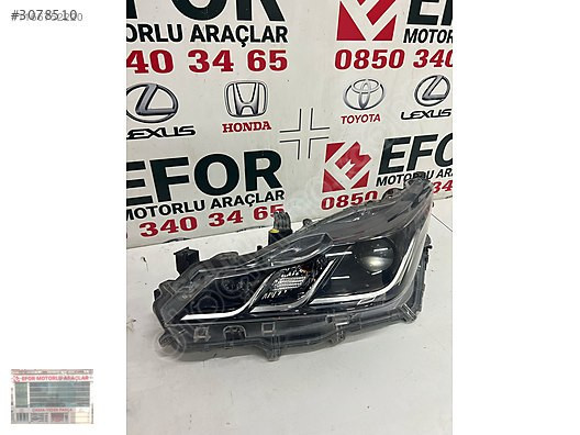 TOYOTA COROLLA SOL FAR ÇIKMA ORJİNAL YEDEK PARÇA 19-24