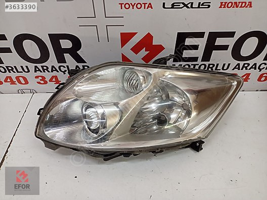 TOYOTA AURİS SOL FAR ÇIKMA ORİJİNAL PARÇA 2007-2010