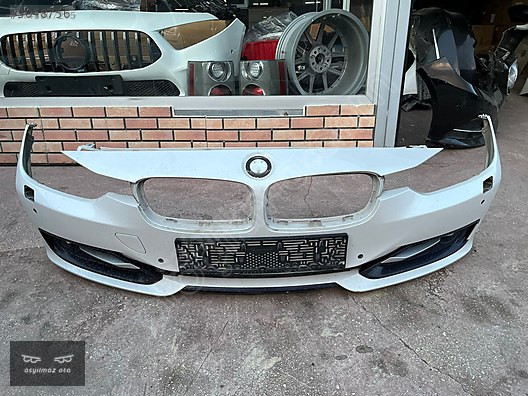 BMW 3 SERİSİ F30 ÖN TAMPON ORJİNAL (SEDEFLİ BEYAZ) DOLU