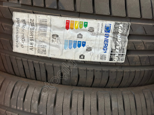 205/55/16 SIFIR GOODYER YAZLIK LASTİK