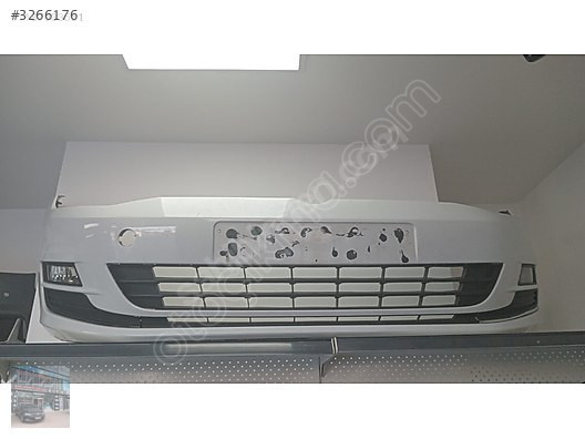 GOLF 7 BEYAZ DOLU ÖN TAMPON SİSLİ ORJINAL ÇIKMA