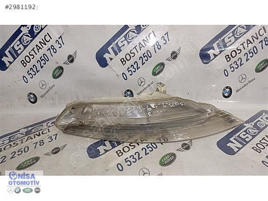 BMW 6 SERİSİ E63 KASA SAĞ SİNYAL FARI BEYAZ ORJ 63137165806