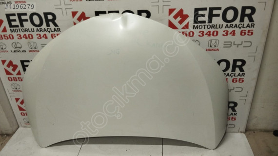 TOYOTA COROLLA MOTOR KAPUTU ÇIKMA ORİJİNAL PARÇA