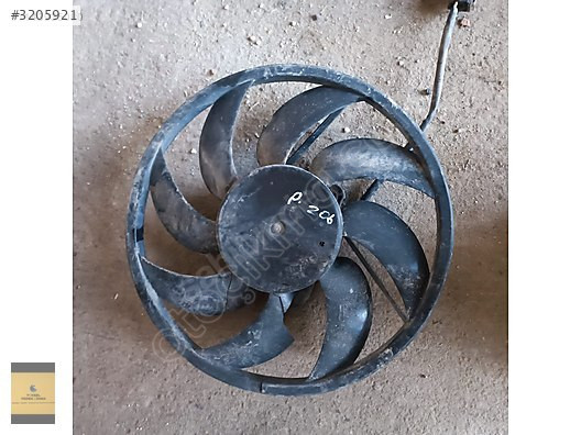 2011 PEUGEOT 206 FAN MOTORU