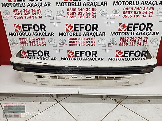 TOYOTA COROLLA ÖN TAMPON ÇIKMA ORİJİNAL PARÇA 1990-1992