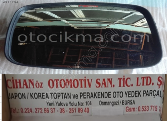 Kia Bongo Sol Ayna Ortadan Bağlamalı