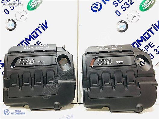 AUDİ A3 SEDAN KASA MOTOR ÜST KORUMA KAPAĞI ORJ ÇIKMA 04L103954T