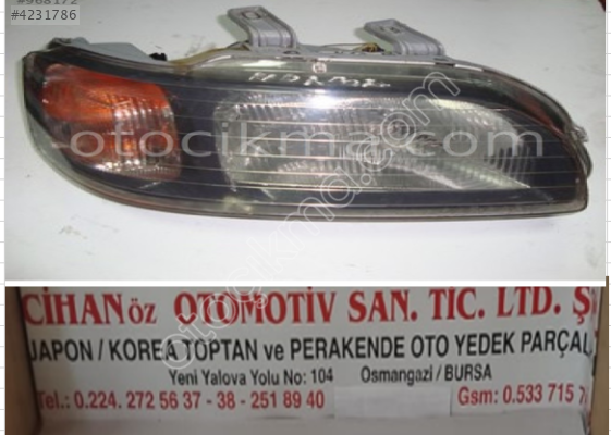 HONDA CIVIC FAR EURO 1996 1998