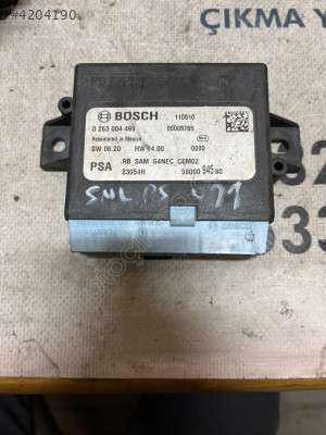 ÇIKMA CITROEN C4 0 263 004 499 0263004499 PARK SENSÖR BEYNİ