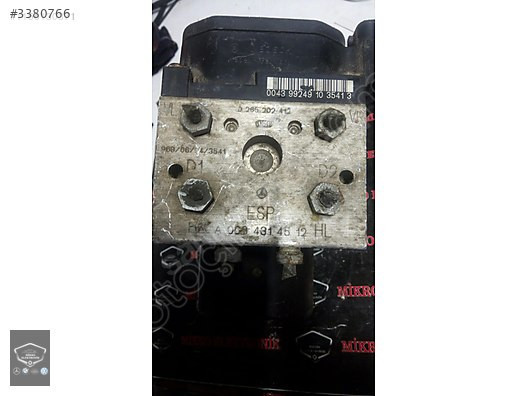 0265202412 A0034314512 Mercedes W168 ABS