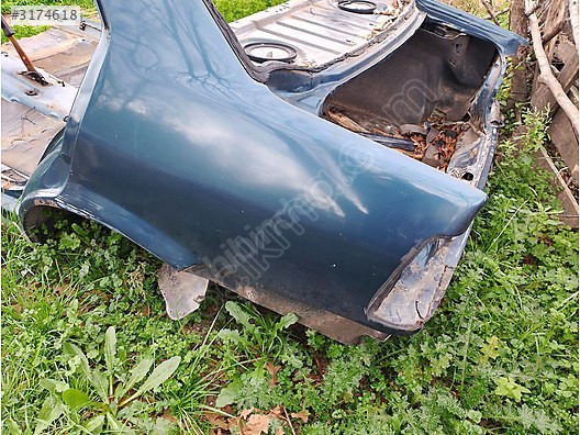 RENAULT 19 SAĞ SOL ARKA ÇAMURLUK KESME TEMİZ