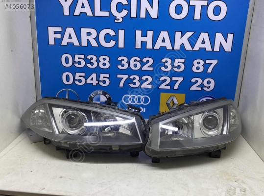 Renault Megane 2 orijinal çıkma sağ sol xenon far