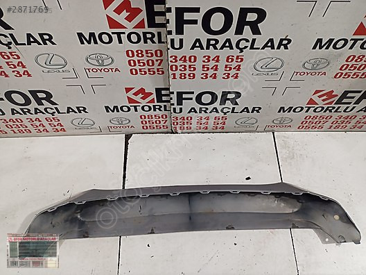 HONDA CRV ORJİNAL ÇIKMA ARKA TAMPON DİFİZÖR 15-17 71110-TFA-T000
