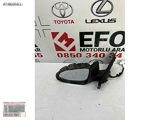 TOYOTA YARİS SOL AYNA ORJİNAL ÇIKMA YEDEK PARÇA 12-18 MODEL