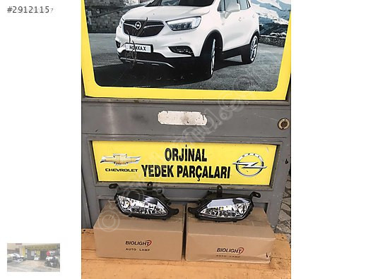 Opel astra k sıfır muadil sağ sol sis farı