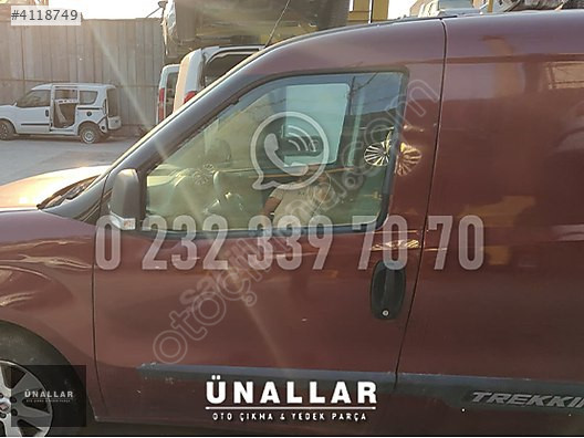 FİAT DOBLO SOL ÖN KAPI ve TÜM AKSAMLARI | ÜNALLAR OTO ÇIKMA |