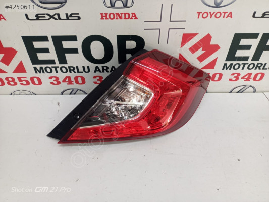 HONDA CİVİC ORJİNAL ÇIKMA SAĞ ARKA DIŞ STOP 16-21