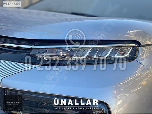 CİTROEN C5 AİRCROSS SOL FAR ve TÜM AKSAMLAR| ÜNALLAR OTO ÇIKMA |