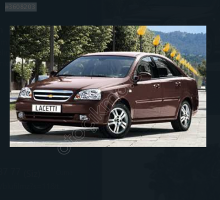 CHEVROLET LACETTI MOTOR