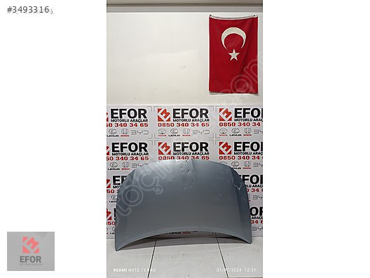 TOYOTA AURİS MOTOR KAPUTU ÇIKMA ORJİNAL YEDEK PARÇA 07-10