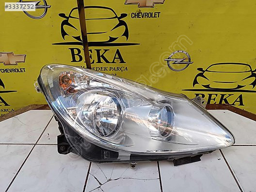 OPEL CORSA D SAĞ FAR ÇIKMA ORJİNAL YEDEK PARÇA