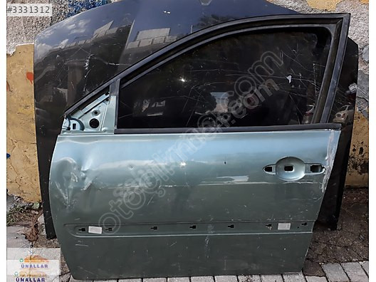 2004 RENAULT MEGANE SOL ÖN KAPI ÜNALLAR OTO ÇIKMA YEDEK PARÇA