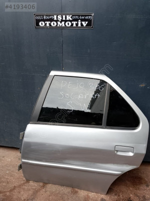 pejo 306 sol arka kapı çıkma hafif hasarlı