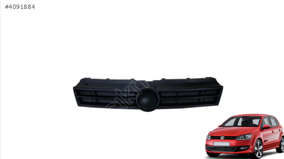 6R0853651G VW POLO 10-14 ÖN PANJUR SİYAH