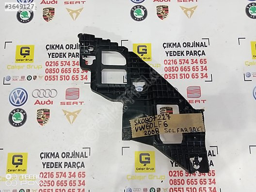 VOLKSWAGEN GOLF 6 2010-2014 SOL FAR ALT BRAKET TABLASI