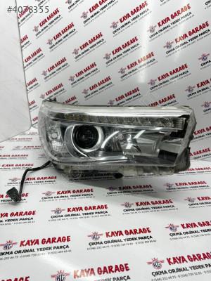 LED'li Toyota Hilux Sağ Far Mercekli - Oto Çıkma Parçalar