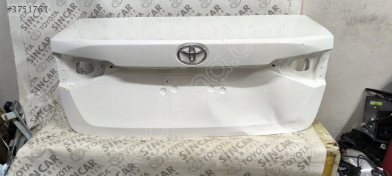 TOYOTA COROLLA 2019 2025 ARKA BAGAJ KAPAĞI ÇIKMA ORJİNAL