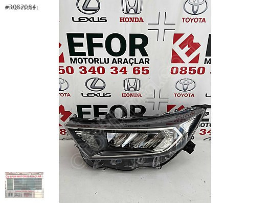 TOYOTA RAV-4 SOL FAR FULL LED ÇIKMA ORJİNAL YEDEK PARÇA 20-23