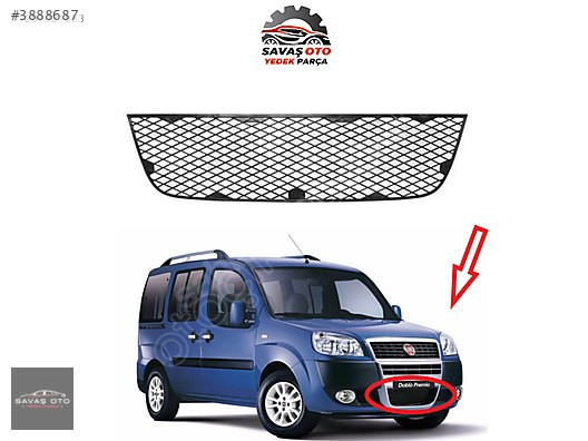 DOBLO 2 ÖN TAMPON IZGARASI PANJURU 2005-2010 71740733