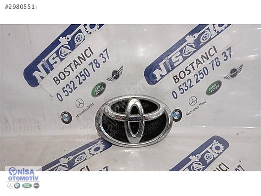 TOYOTA AURIS KASA PANJUR AMBLEM ORJ 75301-02070