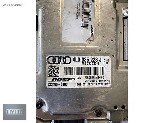 Belirtilmemiş AUDİ Q7 SES AMFİSİ 4L0035223J