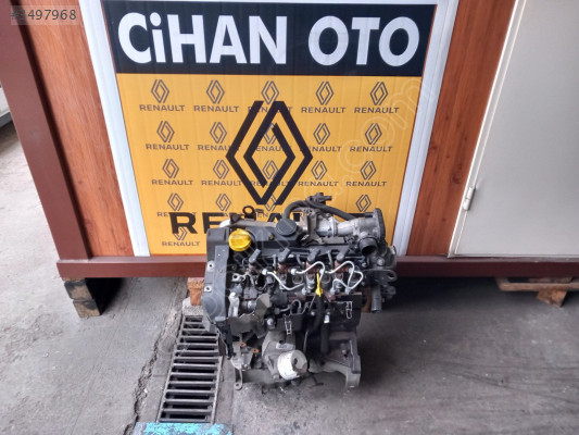 Renault kangoo 1.5 dci 105 hp k9k komple motor