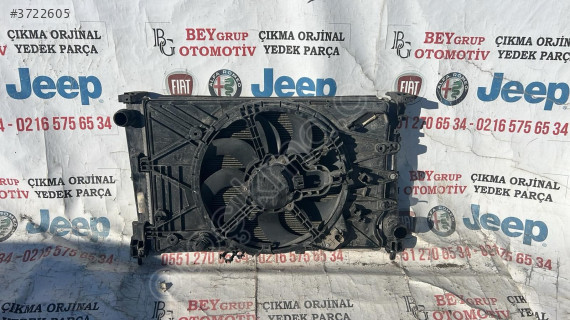 FİAT EGEA FAN RADYATÖR SETİ 1.3 1.6 DİZEL ORJİNAL ÇIKMA