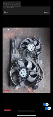 Volkswagen Polo Komple Fan Paneli 6Q0 121 207A